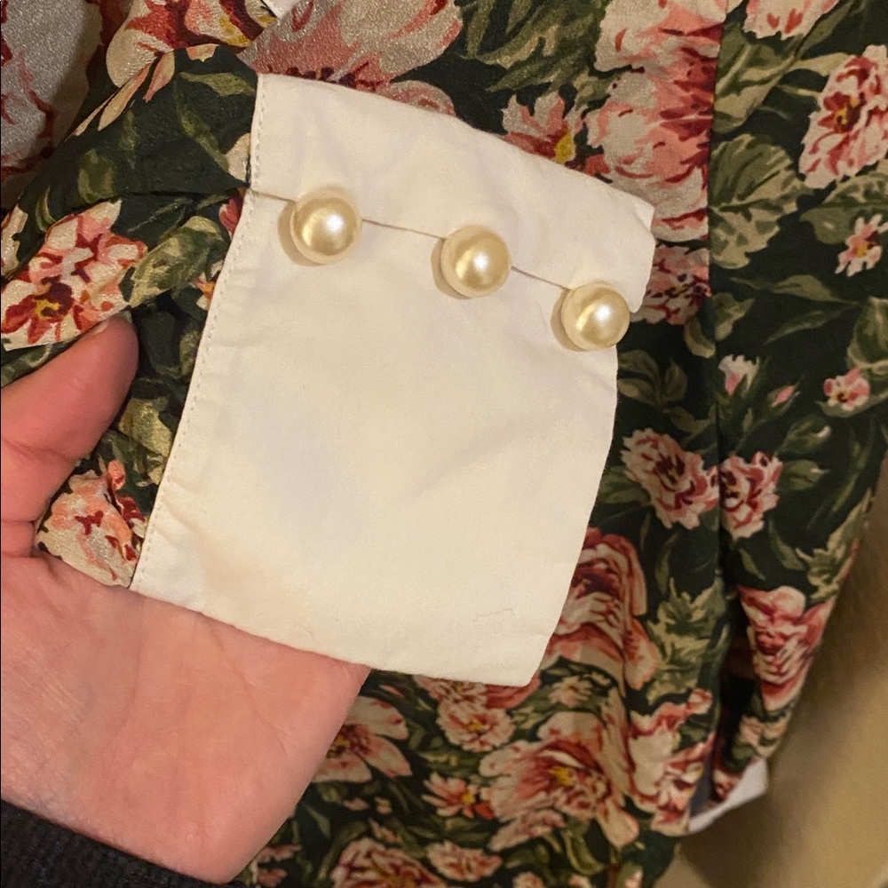 Zara Floral Blouse - Picture 4 of 15